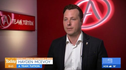 Channel 9s Today Show talks online schooling with Hayden McEvoy