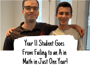 Year 11 Student Goes From Failing to an A in Math in Just One Year!